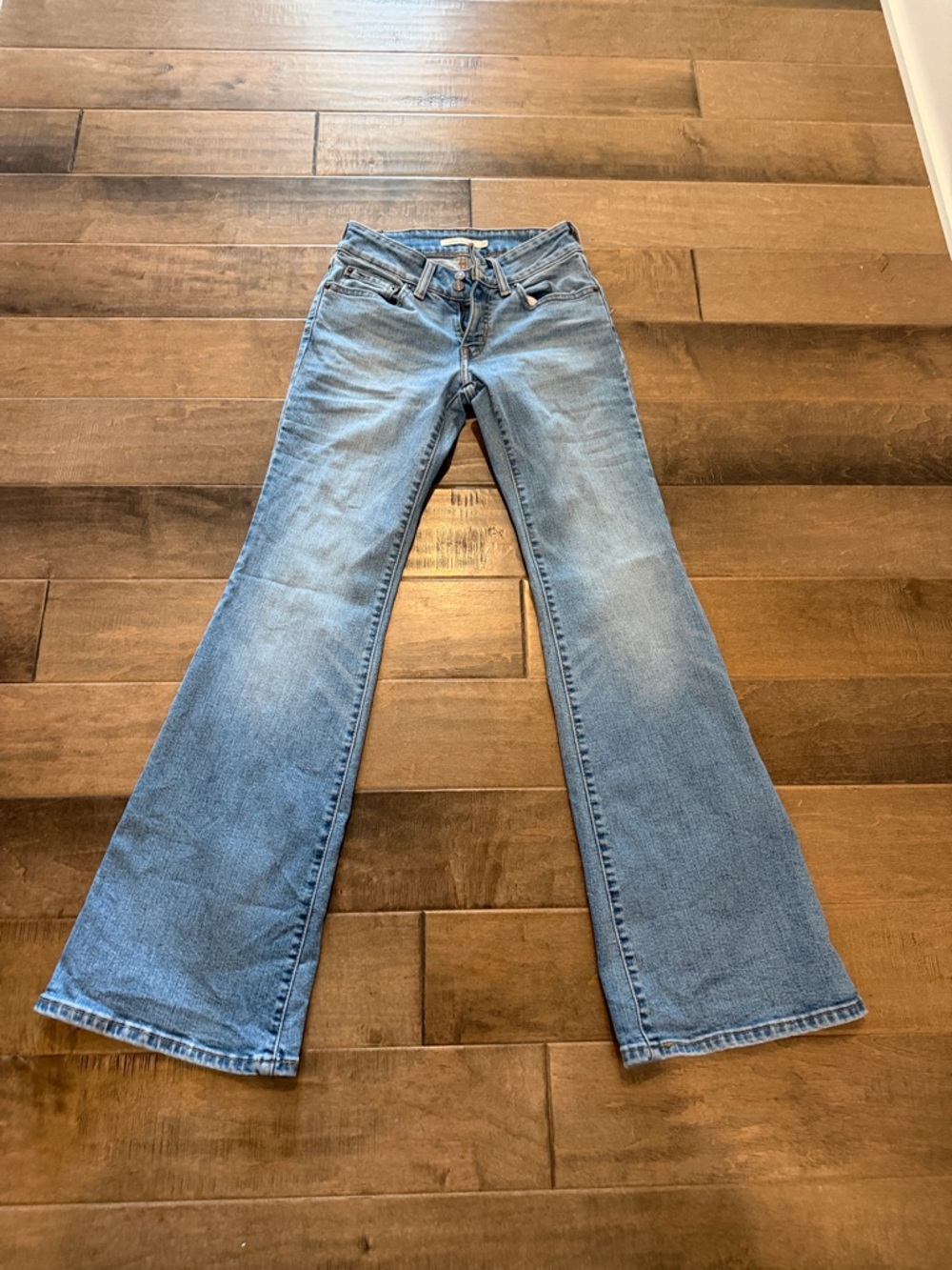 Women’s Light Blue Flared Jeans